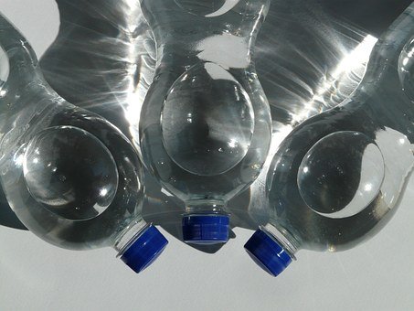 water bottles for light